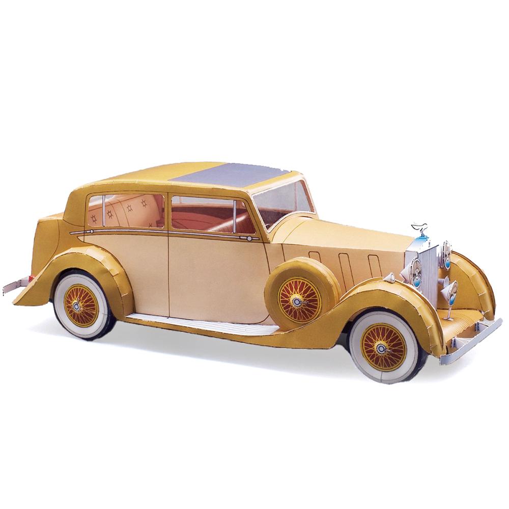 Paper Model Art A4 size book format