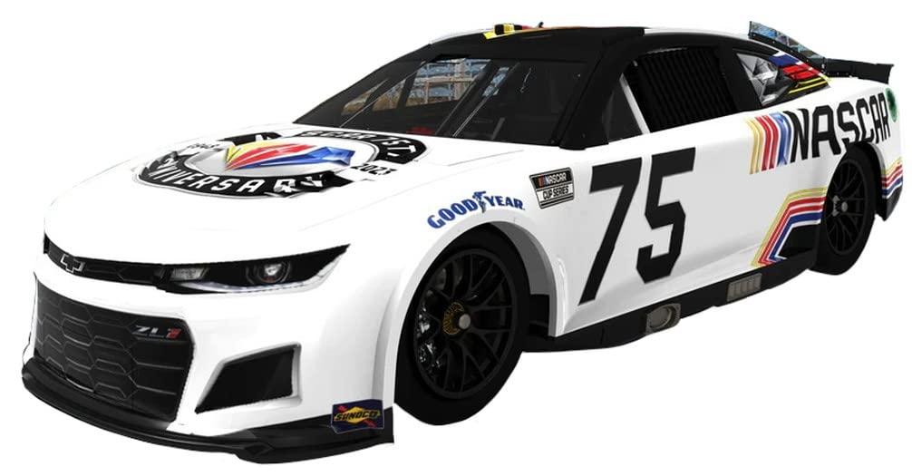 Salvinos J.R. Model 1/24 NASCAR 2023 Camaro ZL1 NASCAR 75th Anniversary Diamond Anniversary Plastic Model Kit SJMNASCAR75