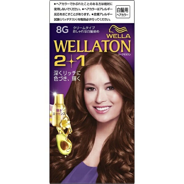 Wella Tone Two Plus One Cream Type 8G