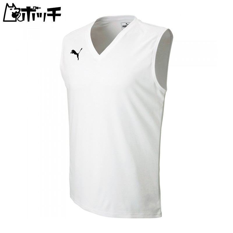 [PUMA] Tank Top Sleeveless SL Inner Shirt 655277 Men's 2024 Fall/Winter Color PUMA White (02) M