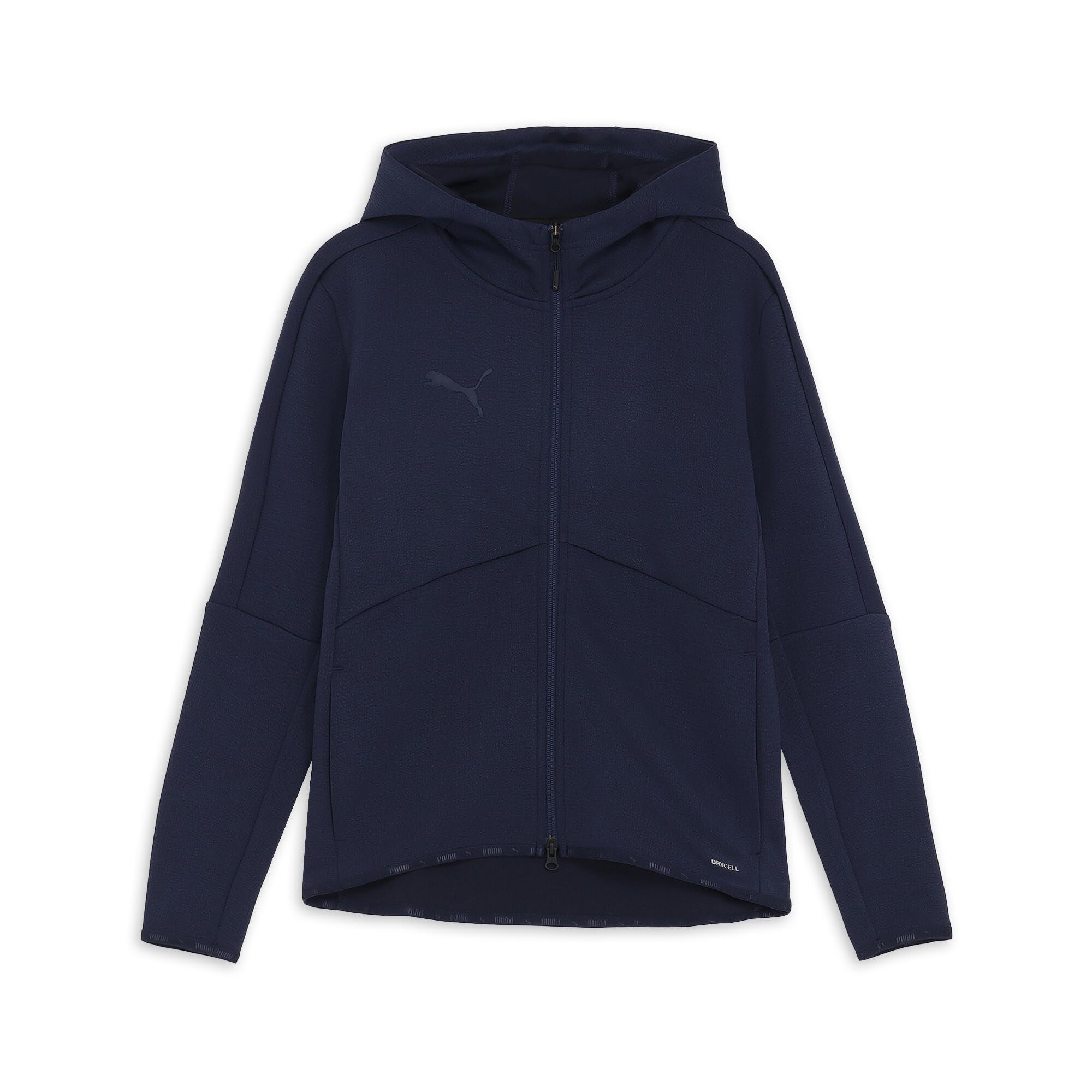 [PUMA] Soccer Football Quick-Dry Hoodie PUMAFTBL TRAVEL Hooded Sweatshirt Jacket 660131 Men's Spring/Summer 2025 Color Navy (06)