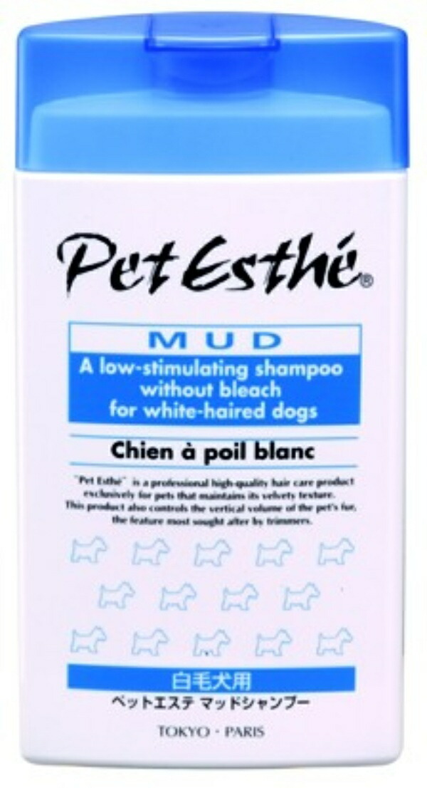 Pet Esthe Nichidou 350ml Mud Shampoo for White-Haired Dogs 52108001