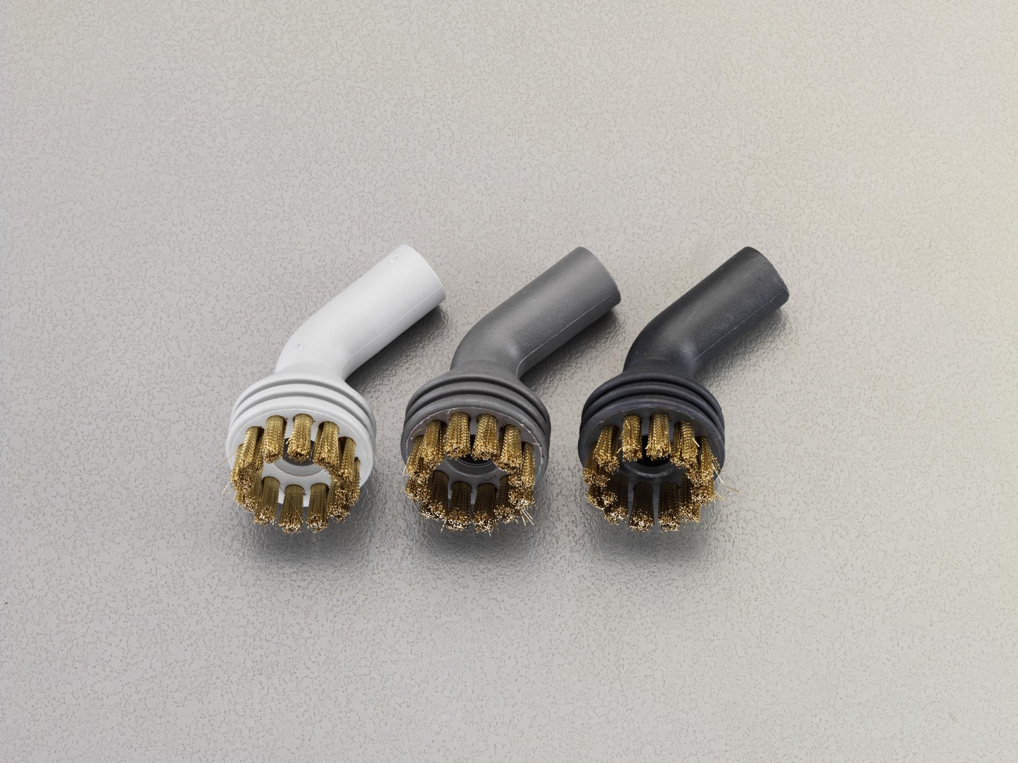 Brass Brush Set for Steam Cleaners Approx. 30mm wide × 40mm deep × 50mm high