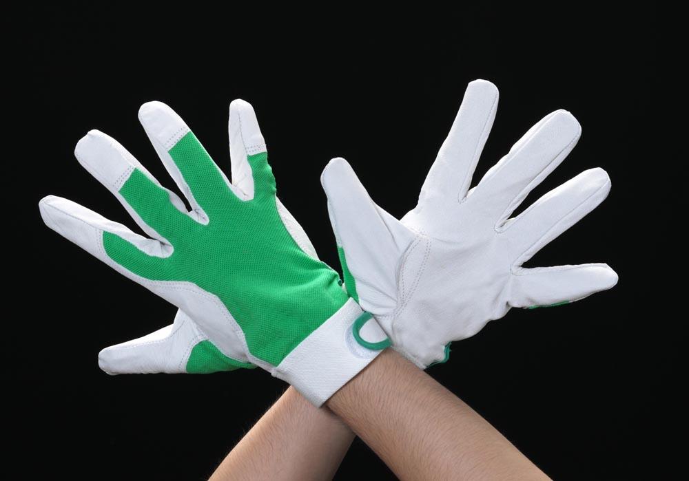 [LL] Gloves (Pigskin/Green) Green LL