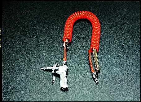 ESCO 2.0mm Hole Air Blow Gun (5m Plug, Spring-Loaded Hose) EA123AE-6