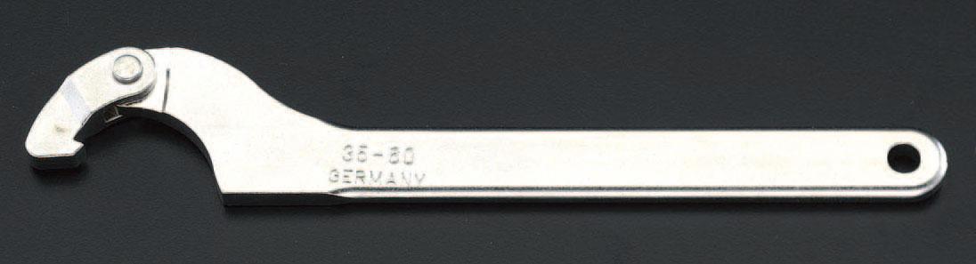 ESCO 35-60mm Adjustable Hook Wrench (Plated) EA613XB-12