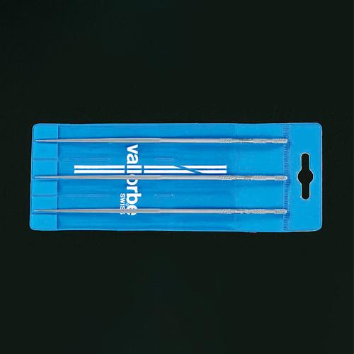 ESCO 160mm Precision Files (Round, 3-Piece Set/Coarse, Medium, Fine) EA521VL-3