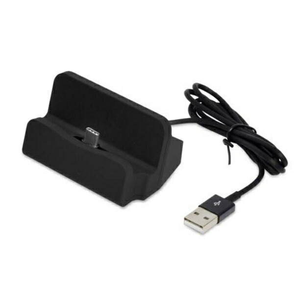 Japan Trust Technology Smartphone Stand for Type-C Black CRADTC-BK