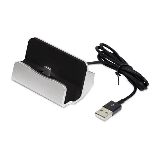 Japan Trust Technology Smartphone Stand for Type-C Silver CRADTC-SV