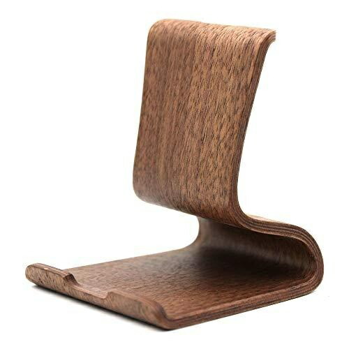 JTT Natural Wood Smartphone High Stand Walnut WSHS-WN