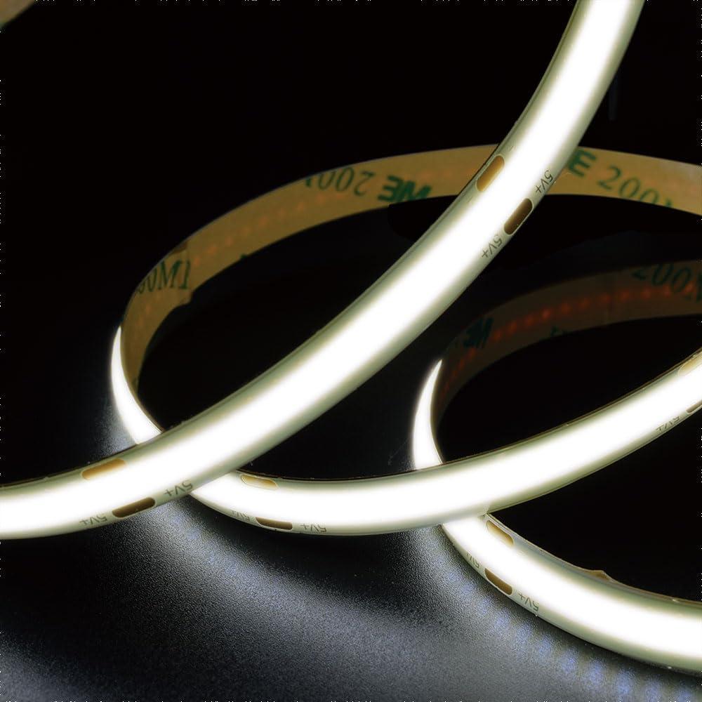 JTT USB Tape COB Light Indoor Use 1m White COBTP1M-WH