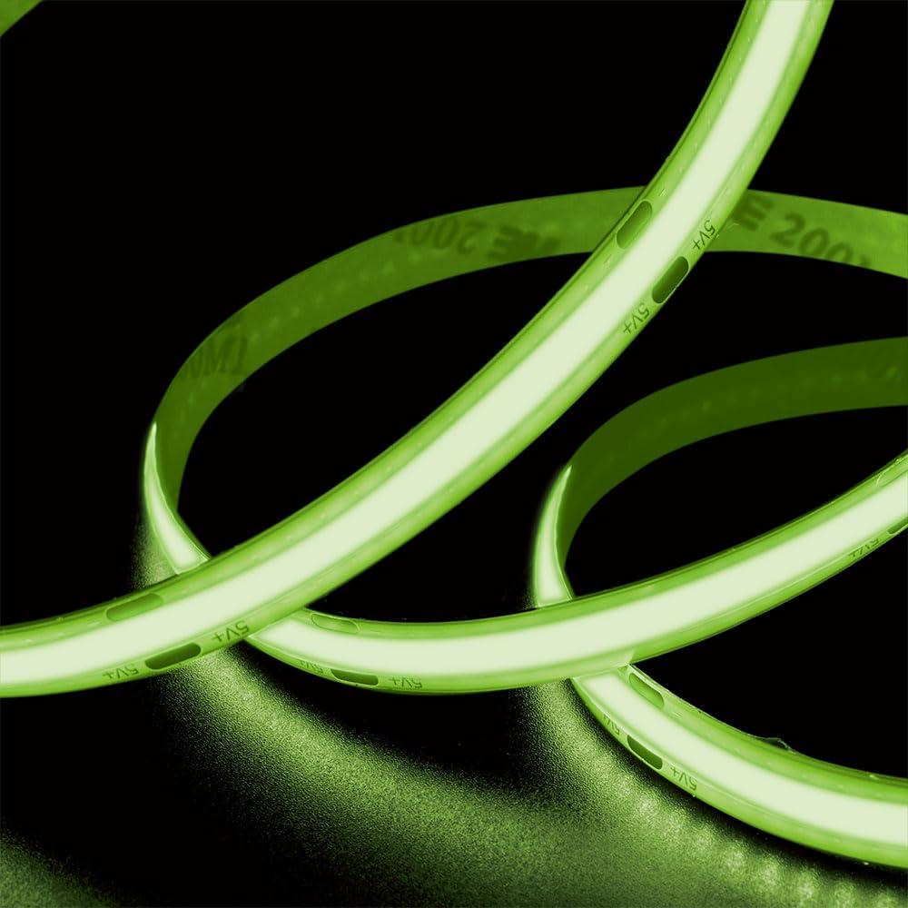 JTT USB Tape COB Light Indoor Use 1m Green COBTP1M-GR