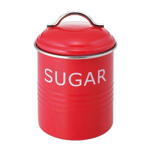 Sato Metal Industries SALUS Storage Container Barnett Canister Red SUGAR