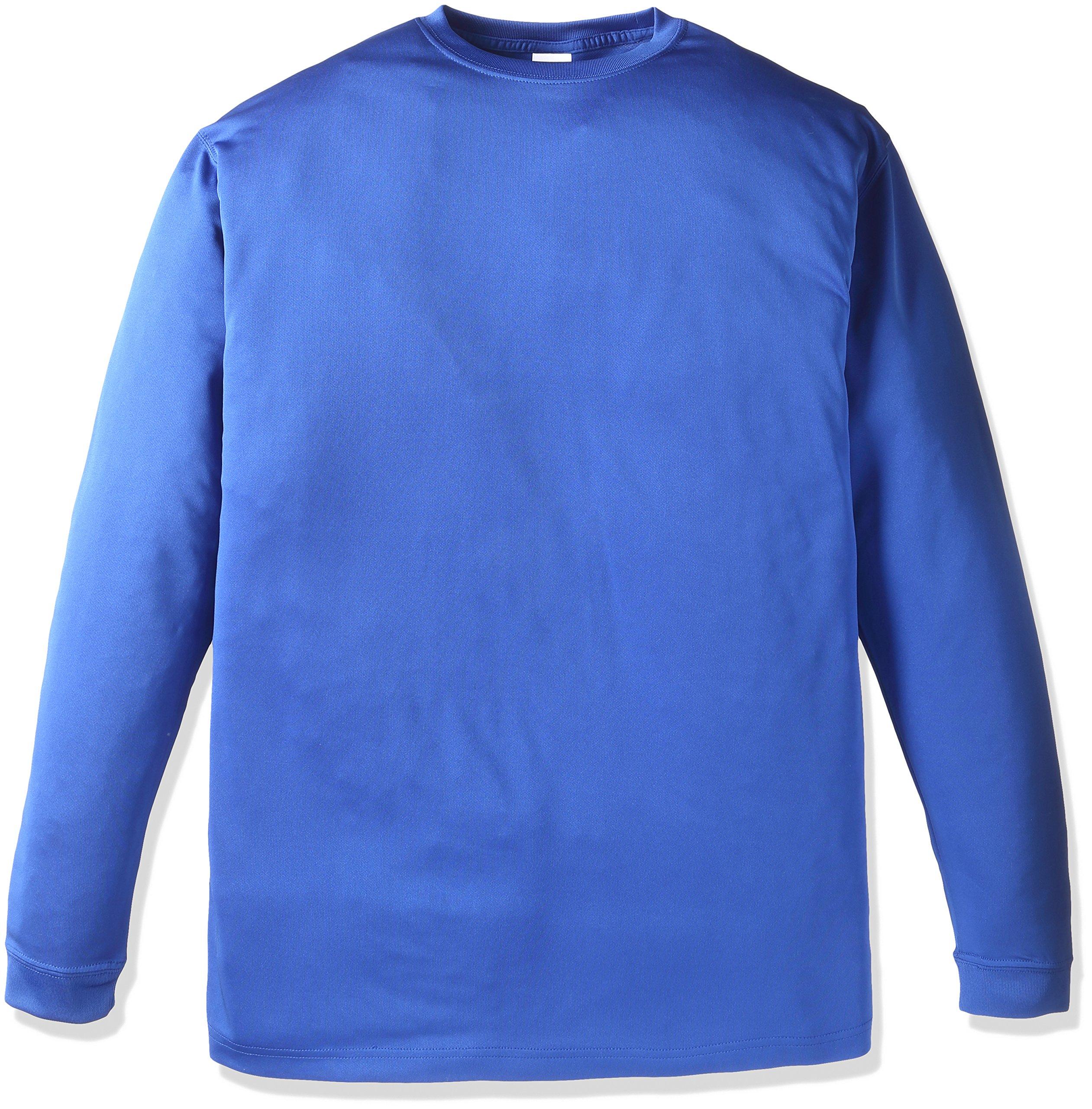 [United Athle] 4.7 oz Dry Silk Touch Long Sleeve T-Shirt 508901 [Men's] 084 Cobalt Blue XXL