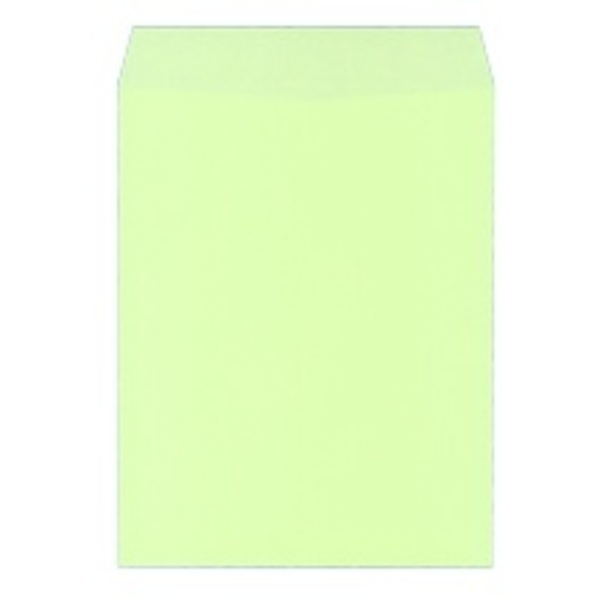 King Corporation Color Craft Envelope, Square 3, 85g/m², No Postage Frame, Greenfinch, K3C85UG, 1 Pack (100 Sheets)