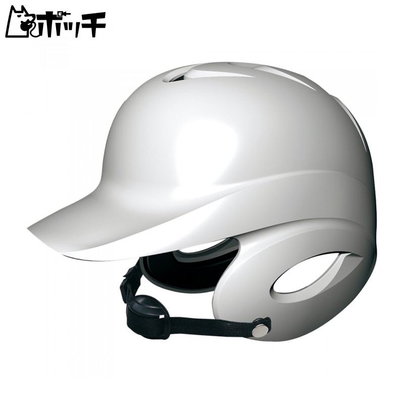 SSK Baseball Youth Hardball Helmet with Ear Guards H5500 White (10) L Size