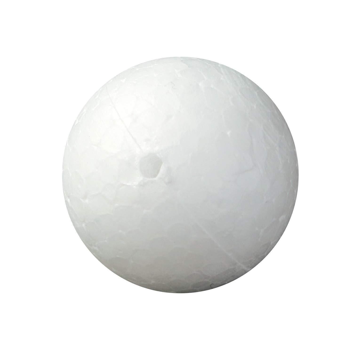 Nippon Chuko Round Styrofoam Core 25mm 100 pieces CN404 Craft Supplies Core Material Styrofoam Core