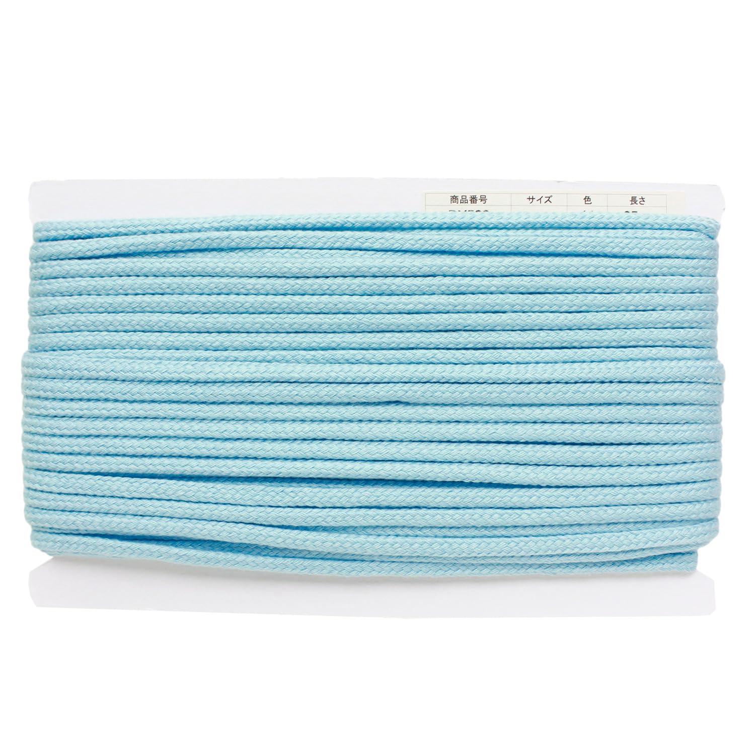Nippon Chuko Acrylic Craft Cord φApprox. 8mm × 25m Sky Blue DY500-11
