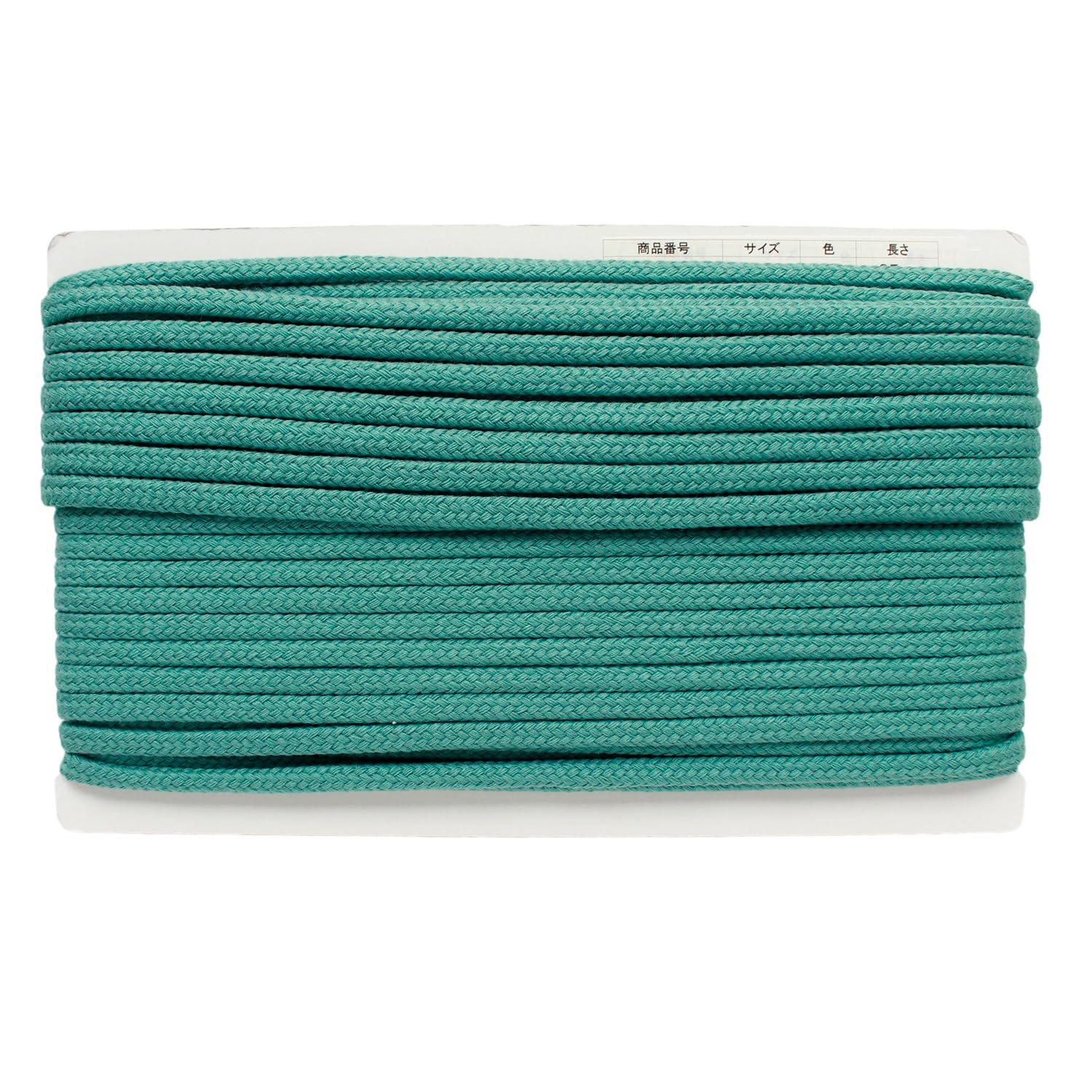 Nippon Chuko Acrylic Craft Cord φApprox. 8mm × 25m Lake Blue DY500-27