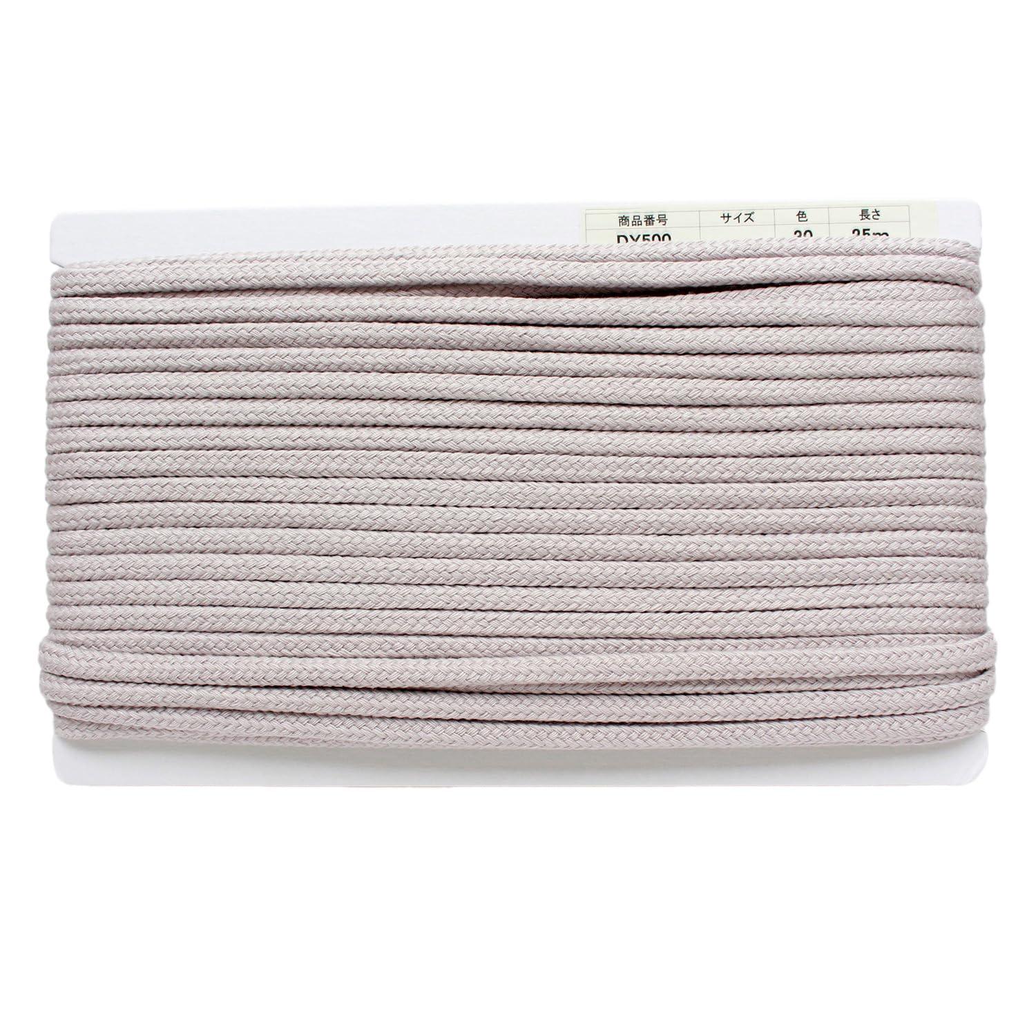 Nippon Chuko Acrylic Craft Cord φApprox. 8mm × 25m Smoky Pink DY500-30