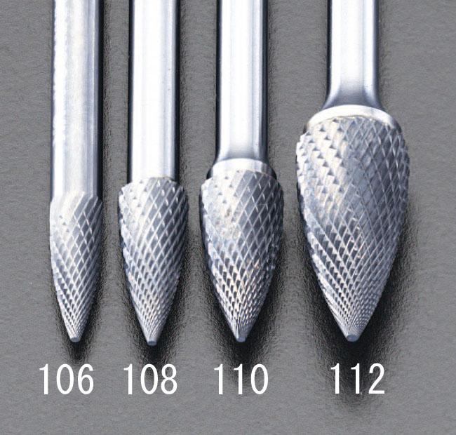 ESCO 10x19mm/6mm Shank [Coated] Super Hard Bar EA819VF-110