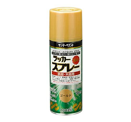 300ml Lacquer Spray (Acrylic/Gold) Gold