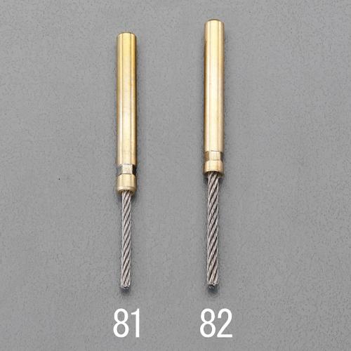 2.5x30mm/6mm Shaft-Mounted Stainless Steel Wire Brush