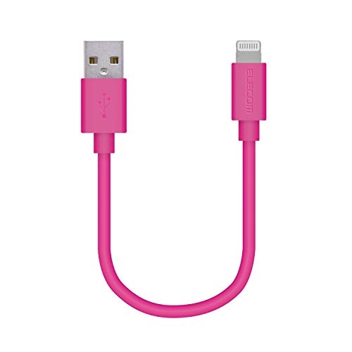 ELECOM Lightning Cable for iPhone Charging Cable Standard Apple Certified 0.1m (10cm) Pink MPA-UAL01PN