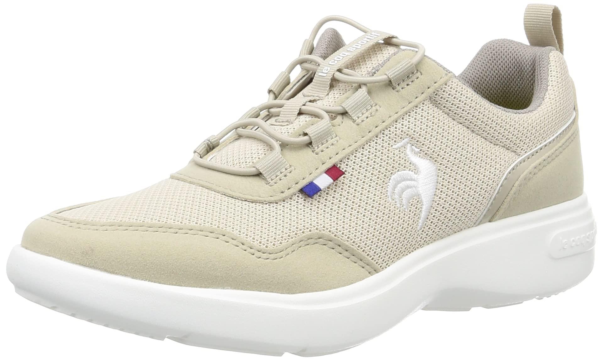 [Le Coq Sportif] LA RONNE Sneakers - Odor Control, Lightweight, Low-Rebound, Easy to Wear, Women's, New Logo_Ecru (QL3VJC05ER) 25.0 cm