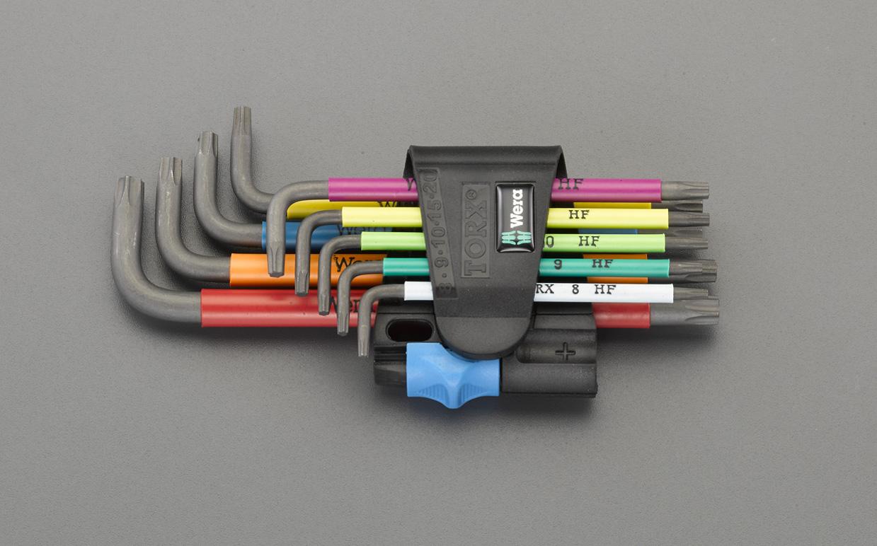 9-Piece Torx Wrench Set (with Hold Function)