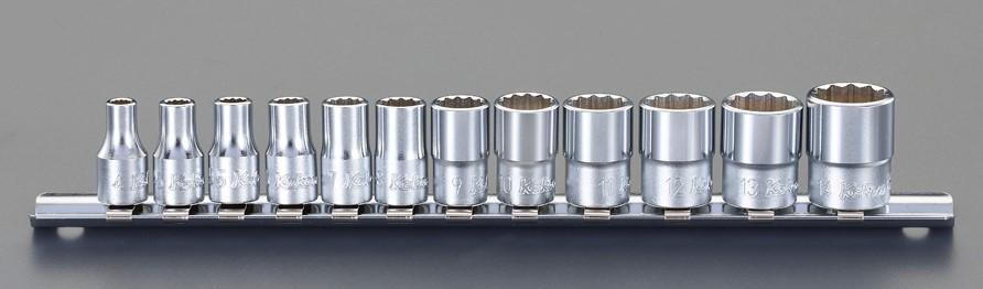ESCO 1/4" Drive Socket Set EA618-13A
