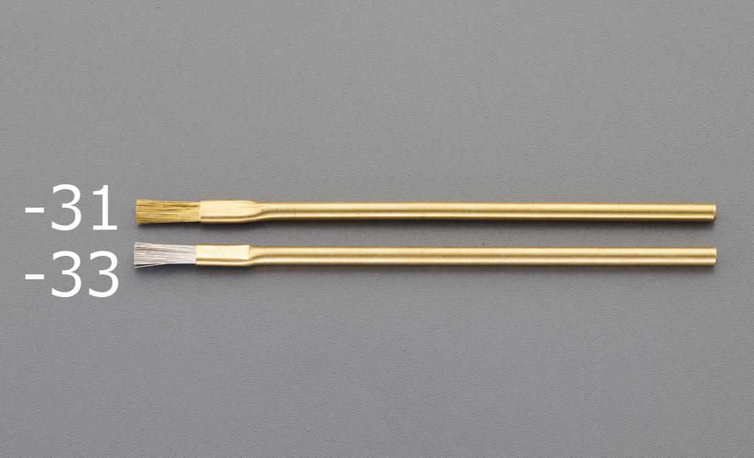 3.2 x 100 mm Precision Conductive Brush (Stainless Steel)