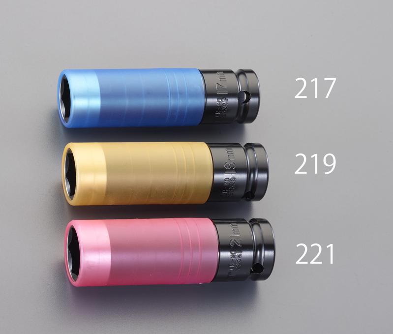 1/2" DR x 17mm Impact Socket for Wheel Nuts