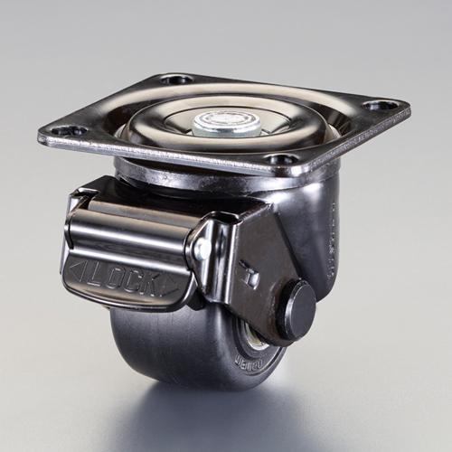 75mm Swivel Casters (Swivel Fittings, Low-Profile Heavy-Duty, Brake)