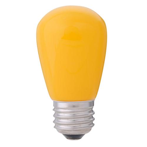 AC100V / 1.4W / E26 LED Sign Bulb (Yellow)