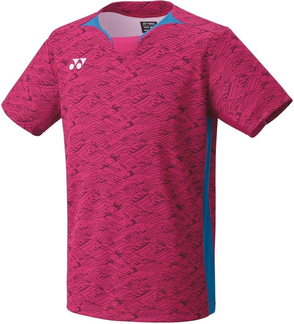 [Yonex] Short-Sleeve Shirt Game Shirt (Fit Style) Men's Grape (302) M