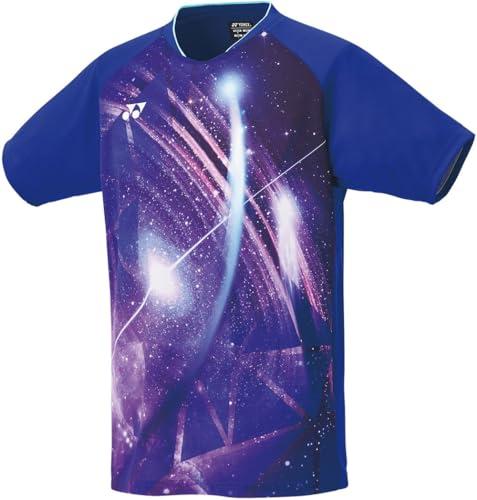 [Yonex] Short-Sleeve Shirt Game Shirt (Fit Style) Men's Midnight Navy (472) O