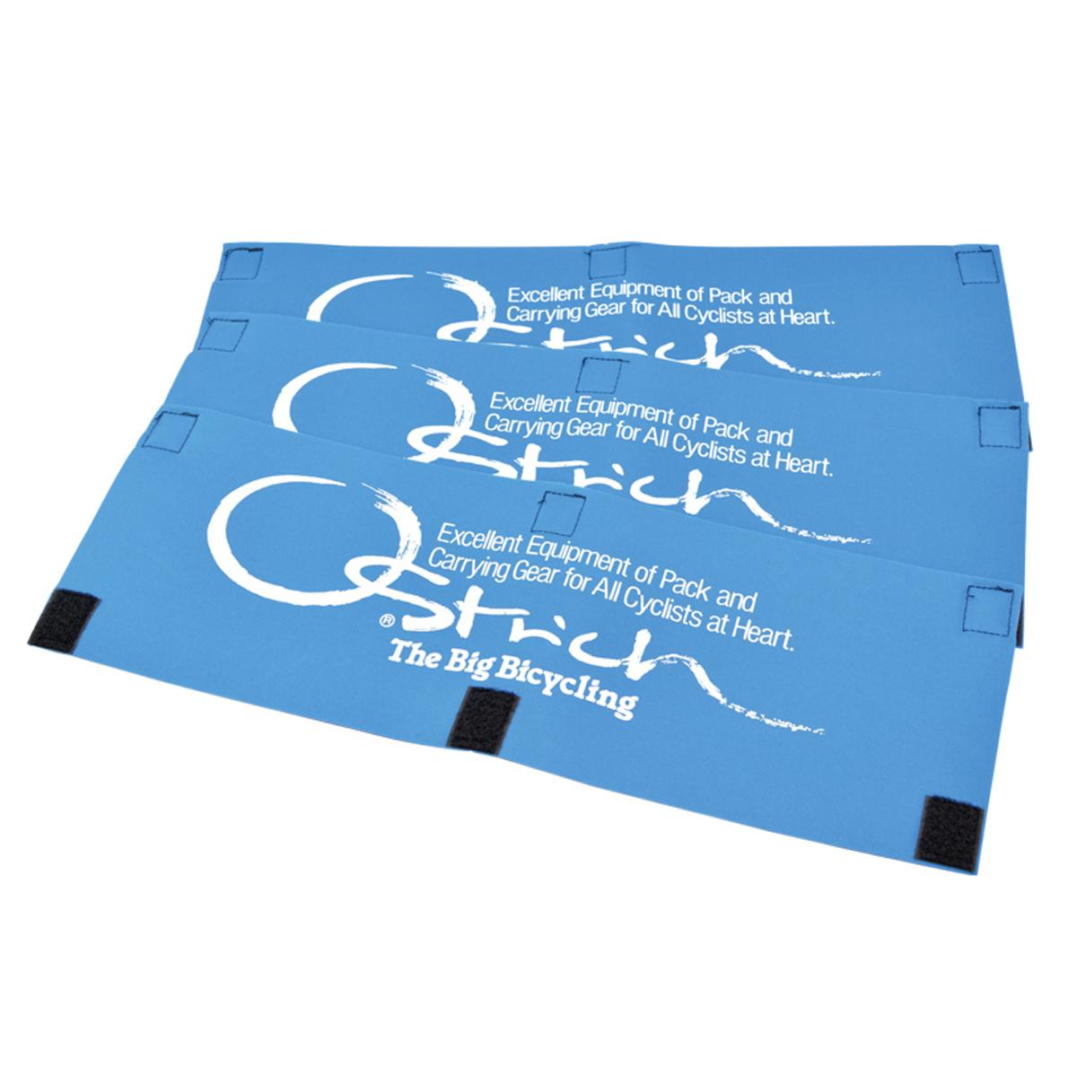 Ostrich (OSTRICH) Bike Travel Accessories [Frame Cover A] 3-Piece Set Royal Blue