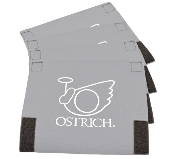 Ostrich (OSTRICH) Bike Transport Accessories [Frame Cover C] 4-Piece Set Gray