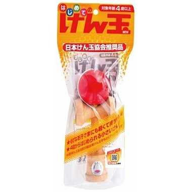 Gentosha First Kendama NEW Revised Edition Red One Size 479102