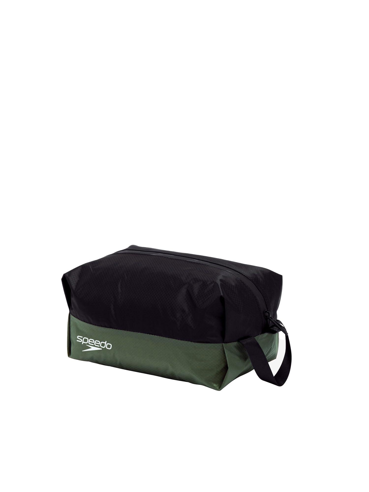 [Speed] Pool Bag Water Proof L Unisex Black/Smoke Khaki