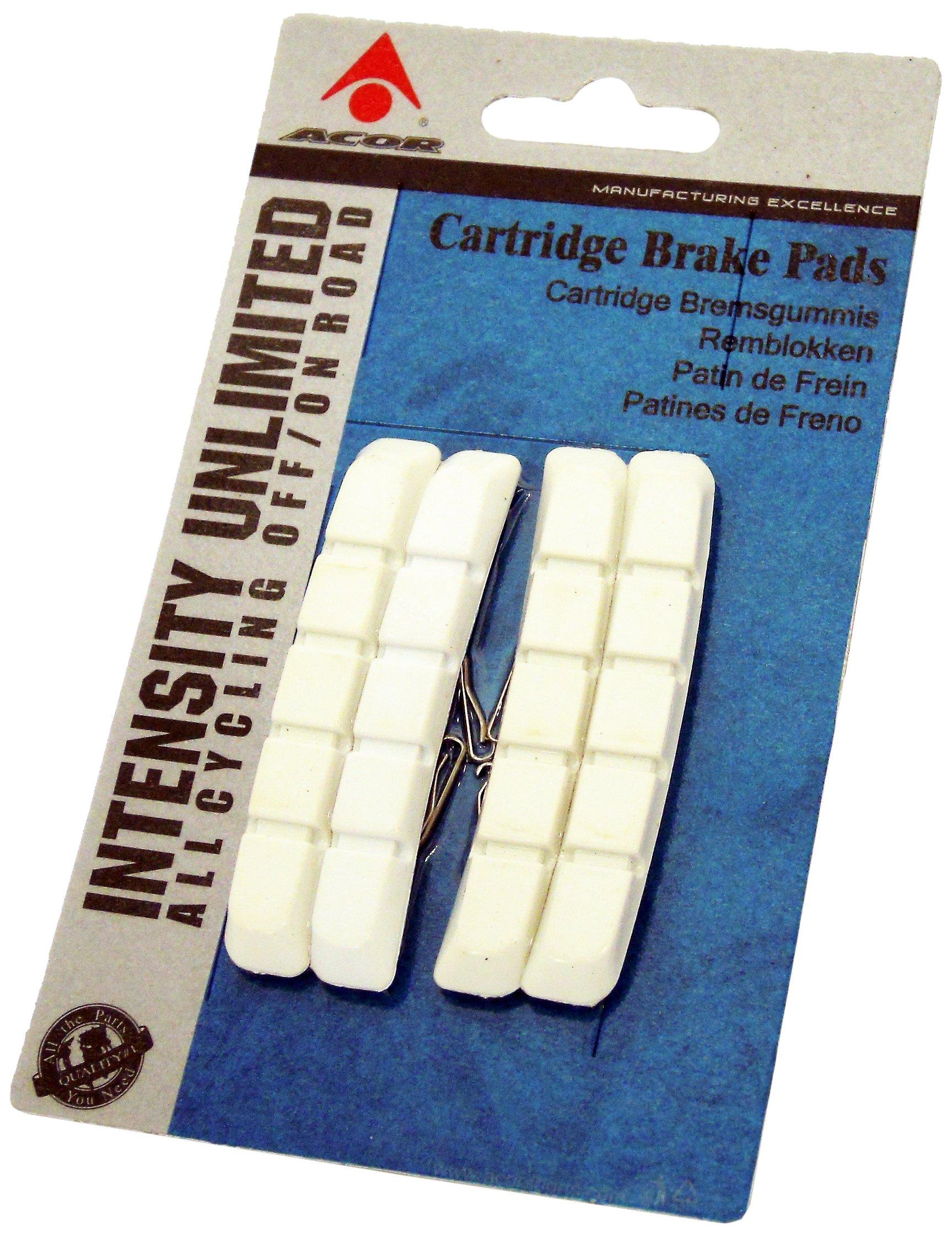 ACOR ABS-21207 Brake Pads for 72mm, White