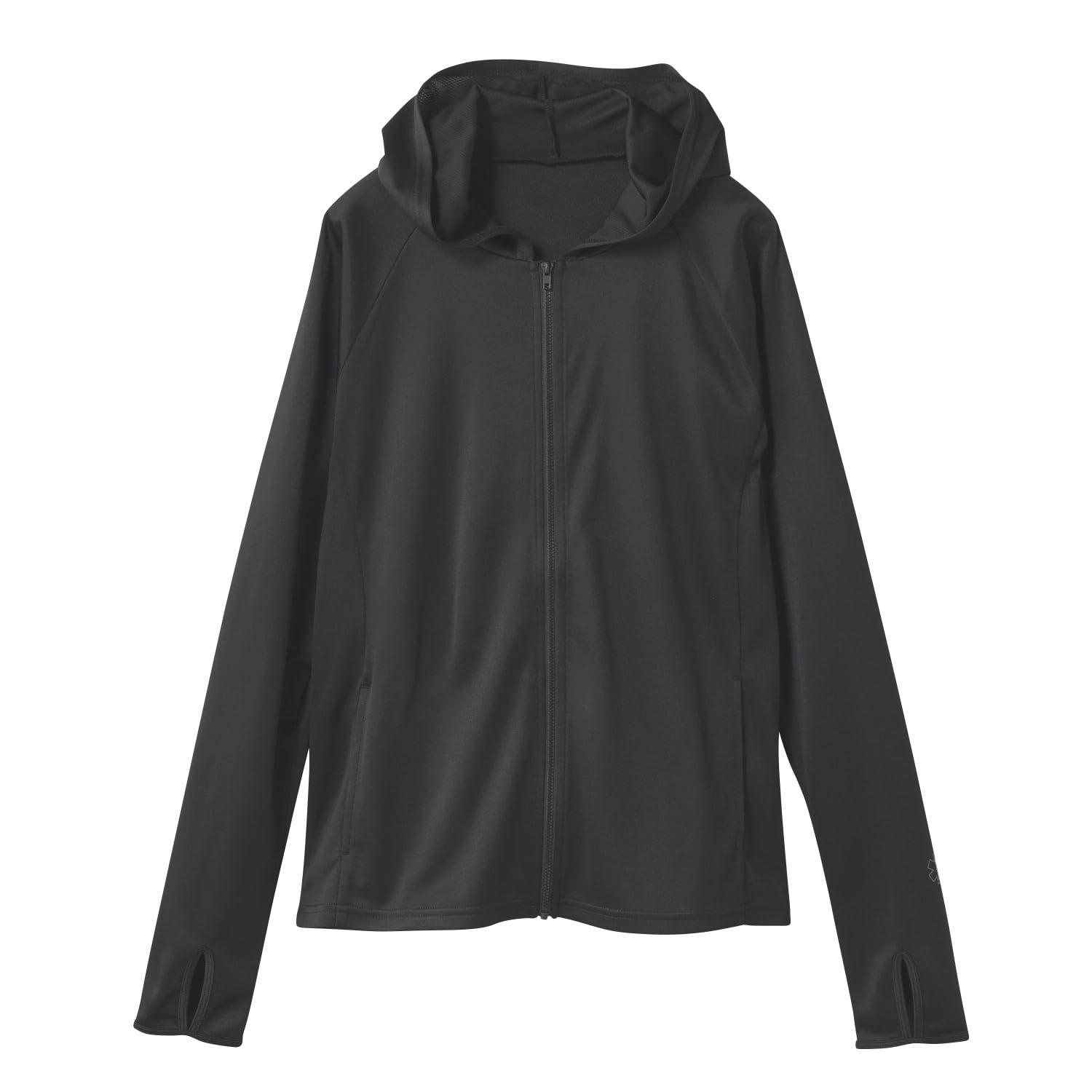 [Star of Life] Rash Guard Hoodie, Water-Resistant, 124935, Women's, Black