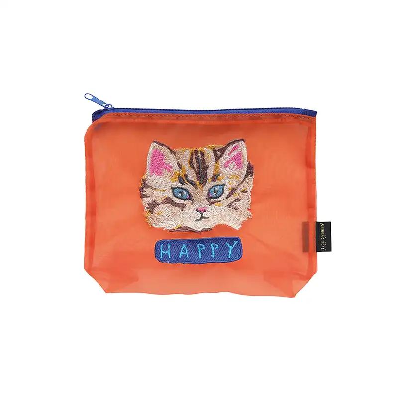 Nathalie Lete Organdy Pouch Blue eye/511123