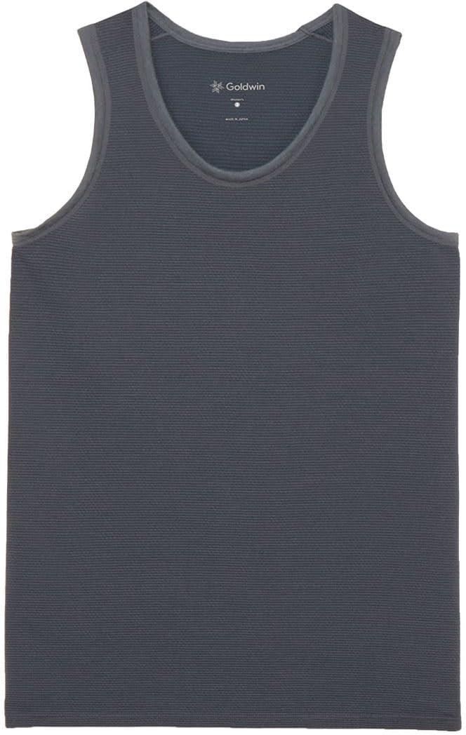 [Goldwin] Wool Mesh Tank DARK CHARCOAL 5
