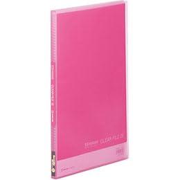 KING JIM Simplies Clear File 20P Pink KJ-186TSP-PKX20