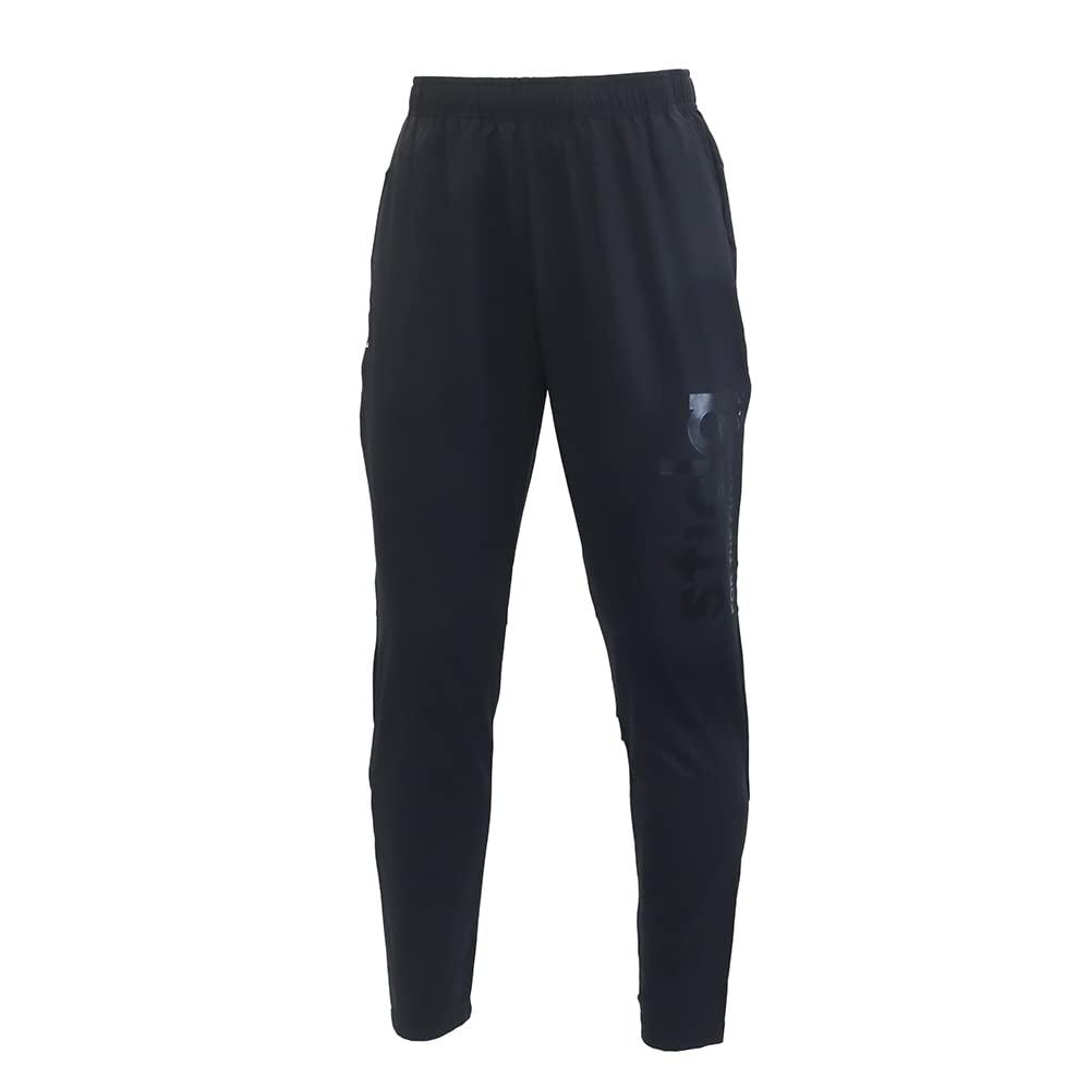 [Sphida] Half Pants Stretch Slim Knit Pants Black S