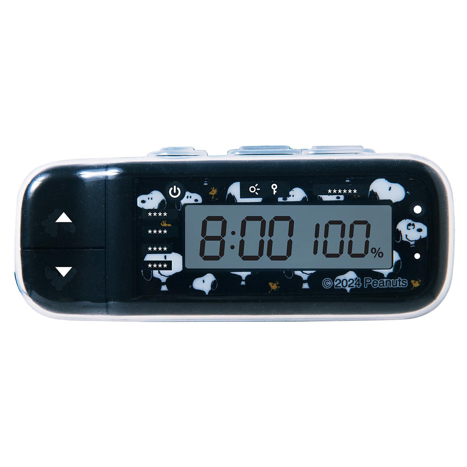 PSN-001Y Switch Cover + Character Film Black (Compatible with Yamaha Smart Clock)