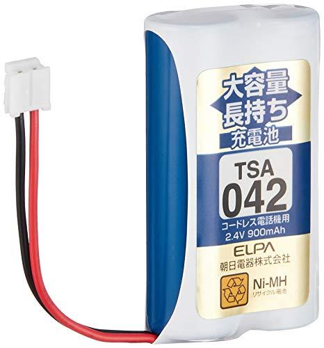 ELPA High-Capacity Long-Life Rechargeable Battery Kenwood Equivalent 2.4V 900mAh Nickel-Metal Hydride Rechargeable Battery TSA-042