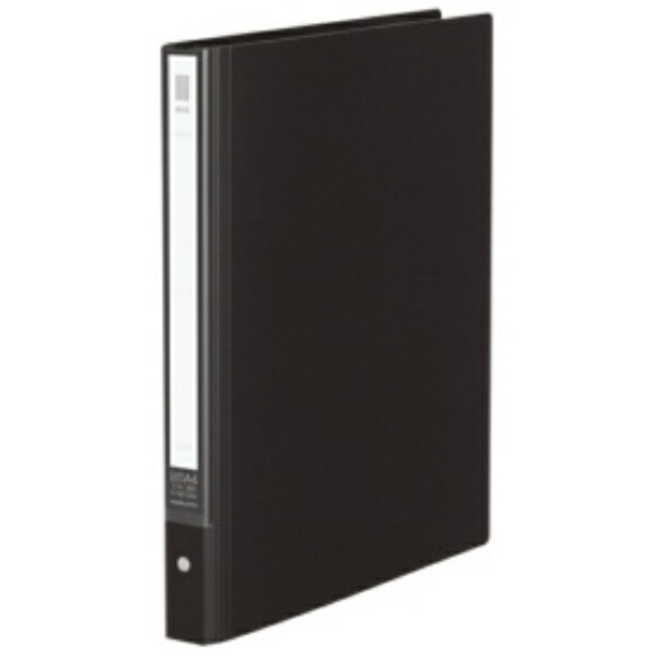 KOKUYO File Clear File NEOS Refillable A4 Vertical Middle 30-Hole Black RA-NE720D